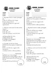 English Worksheet: IF CLAUSE