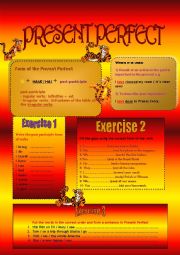 English Worksheet: Present Perfect