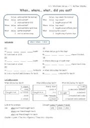 English Worksheet: Past_Simple_Game. With_