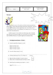 end of term test n 2 7th form