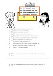 English Worksheet: Fact or Opinion