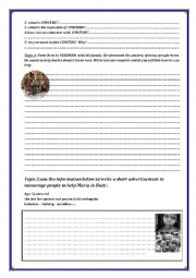 English Worksheet: CLUBS ASSOCIATIONS AND CHARITIES/ PART2