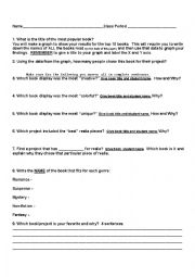 English Worksheet: Accelerated Reader Book Display worksheet
