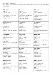 English Worksheet: Chit Chat