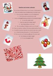 CHRISTMAS QUESTIONS AND ANSWERS EXCHANGE 1/2