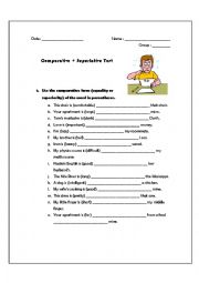 Comparatives / Superlatives test