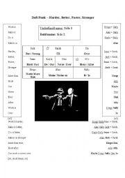 English Worksheet: Daft Punk
