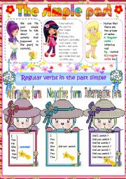 English Worksheet: The simple past