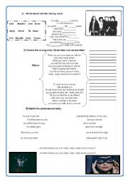 English Worksheet: When a Man loves a Woman [Michael Bolton] - Song