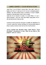 Jamie Olivers Food Revolution