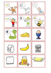 English Worksheet: What do they like for breakfast