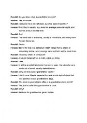 English Worksheet: describing things