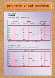 simple past vs past continuous