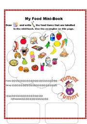 My Food Mini-book