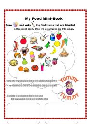 My Food Mini-book