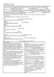 English Worksheet: Grammar