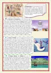 English Worksheet: 7 Wonders of the Ancient World (2)