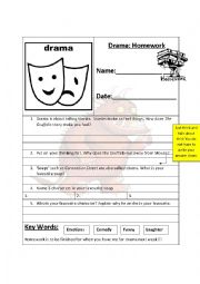 The Gruffalo worksheet