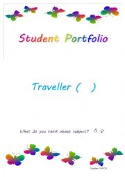 English Worksheet: student portfolio