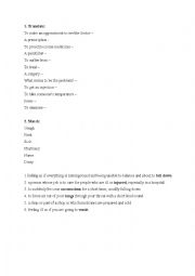 English Worksheet: At the doctor.