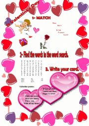 English Worksheet: St. Valentines Day