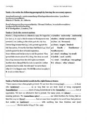 English Worksheet: CIVIL RIGHTS