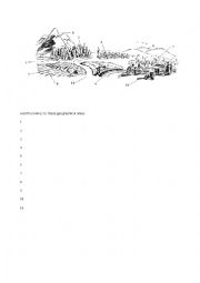 English Worksheet: yle the world around us