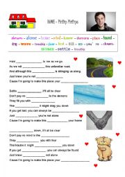 English Worksheet: HOME - Phillip Phillips 