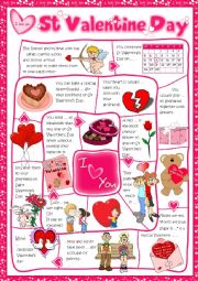 St Valentines Day - board game