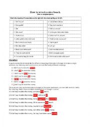 English Worksheet: How to Recognize Speech