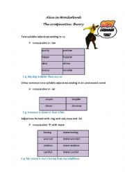 English Worksheet: Alice in Wonderland part 4