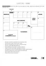 English Worksheet: Logical Games