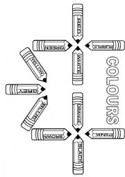 English Worksheet: Pencil colours