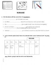 to be going to(2)_worksheet