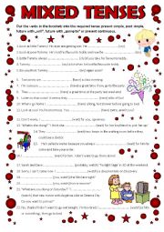 Mixed Tenses (editable)