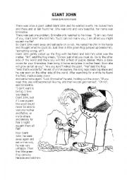 English Worksheet: Exercise reading