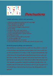 Punctuations