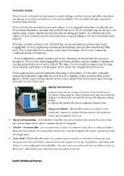 English Worksheet: houses built from different materials