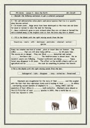 English Worksheet: worksheet