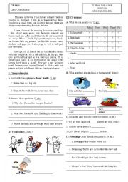 English Worksheet: Test/ Exam