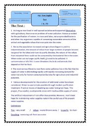 English Worksheet: Full Term Test N3