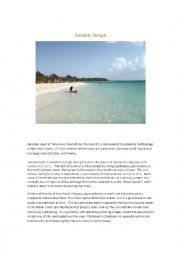 English Worksheet: Most beautiful beaches