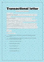 transactional letter