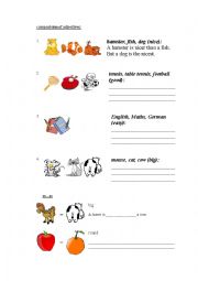 English Worksheet: comparison of adjectives 