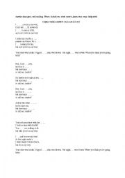 English Worksheet: Call me Maybe By Carly Rae Jaspen