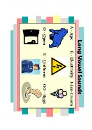 English Worksheet: Long Vowel Sounds