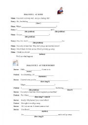 English Worksheet: Health problems