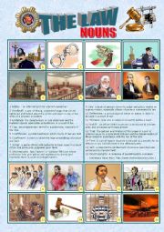 The law - Nouns