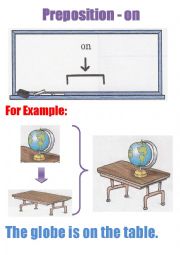 Preposition - On