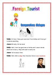 Comparatives dialogue